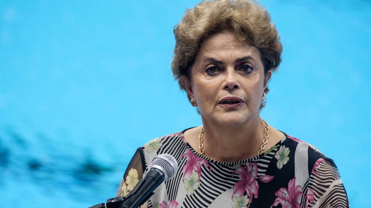 OLY-2016-RIO-VENUE-OLYMPIC AQUATICS  STADIUM-ROUSSEFF