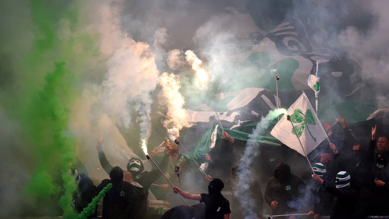 Fans zünden Pyro beim Frankenderby