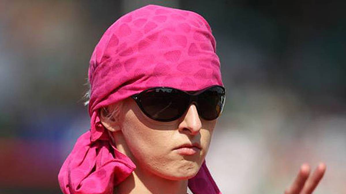 Hochspringerin Ariane Friedrich bleibt bei den deutschen Meisterschaften 2009 ganz cool