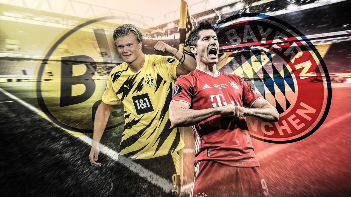 Haaland vs. Lewandowski: Die beiden Torjäger im Direktvergleich