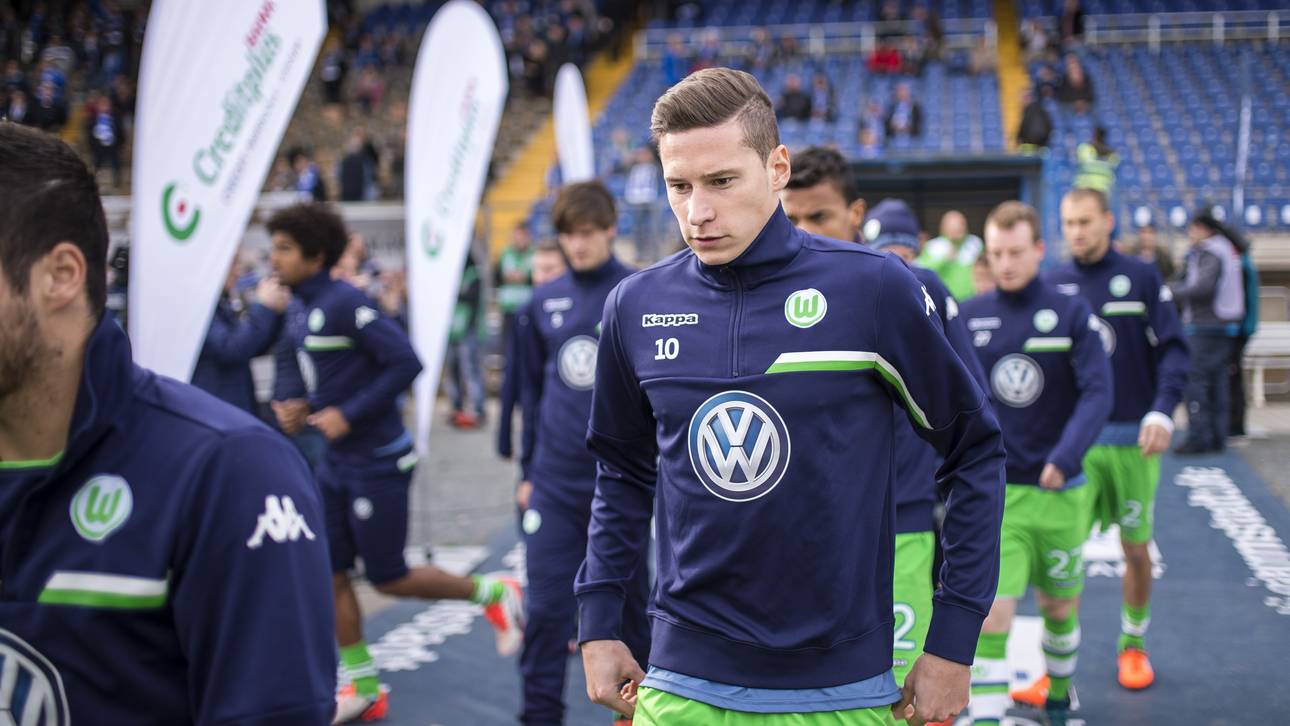 Draxler bei Wolfsburg auf der Bank
