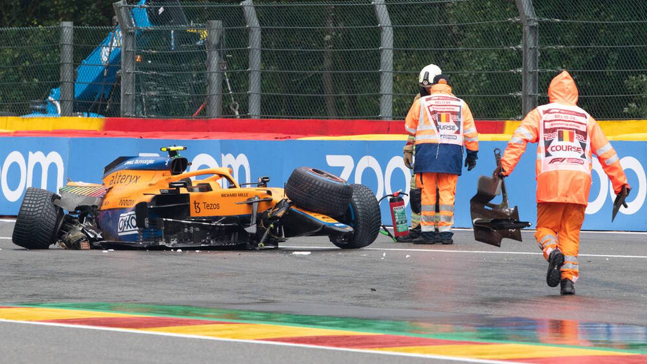 Übler Norris-Crash! McLaren gibt Update