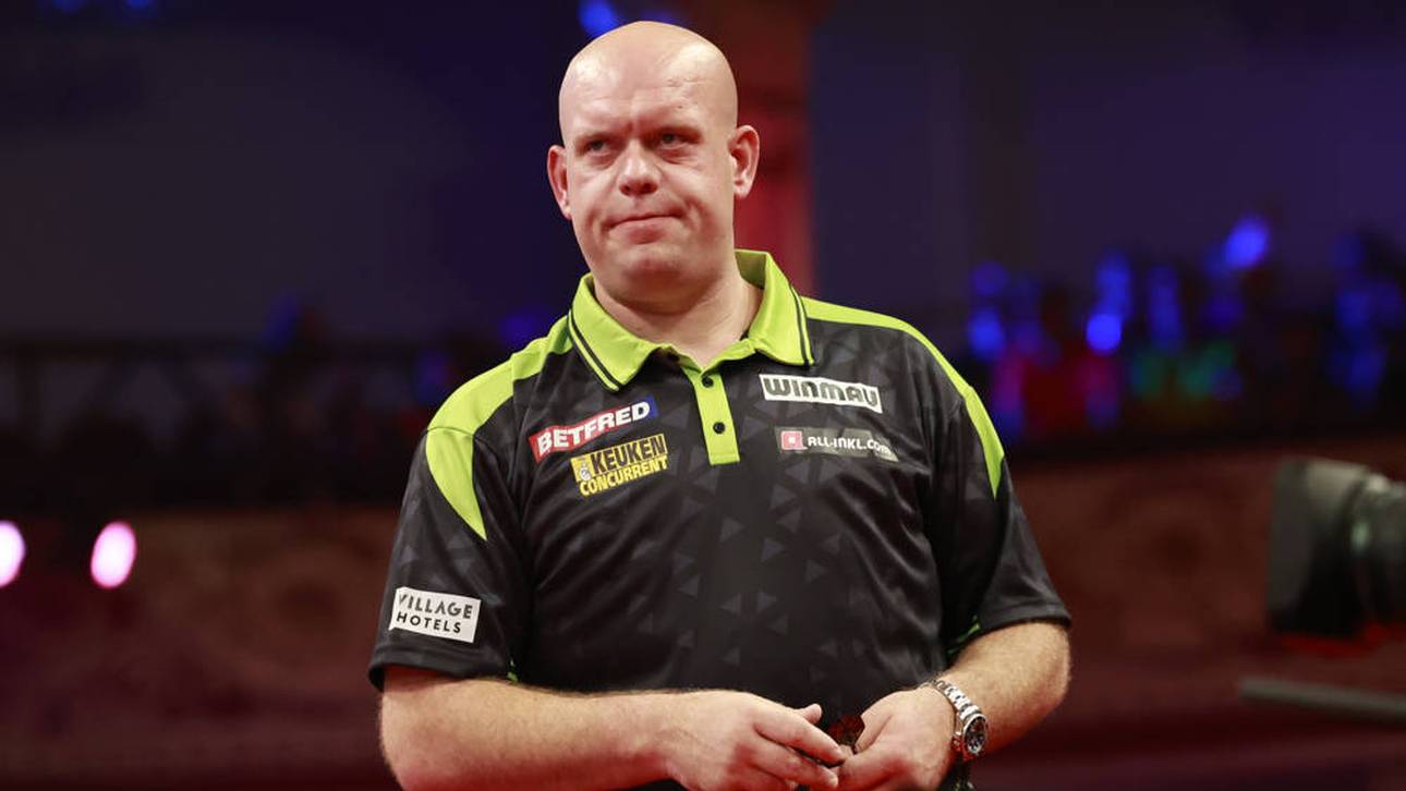 Heftiger Dämpfer für van Gerwen