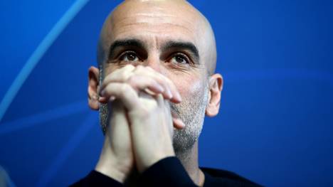 Pep Guardiola will mit Manchester City ins Viertelfinale der Königsklasse einziehen