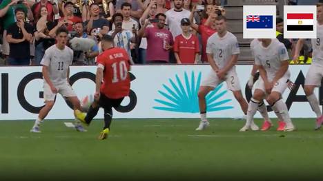 Mohamed Salah überragt beim ersten WM-Sieg der Ägypter jemals. Die "Pharaonen" liegen nun sogar an der Spitze der Gruppe G.