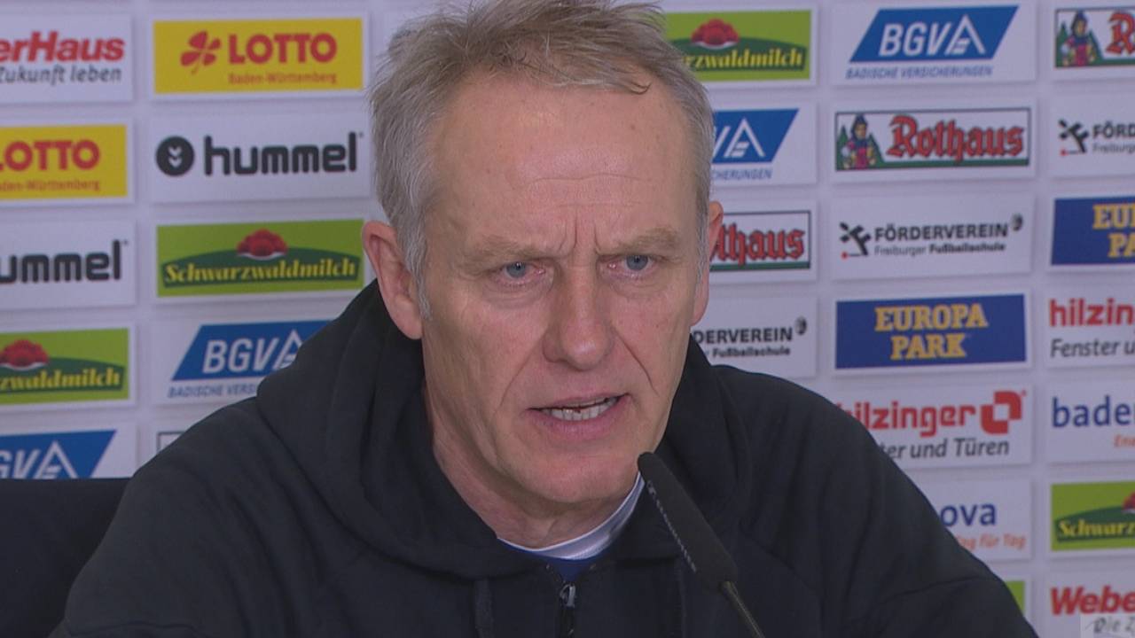 SC Freiburg: Christian Streich nach Sieg gegen VfB verärgert über Reporter-Frage