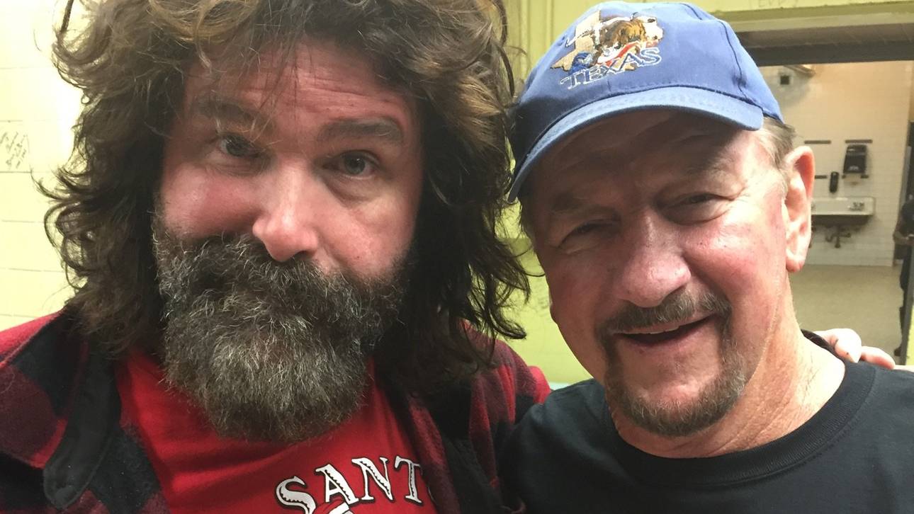 Mick Foley und Terry Funk bei einem Wiedersehen nach Foleys WWE-Karriere