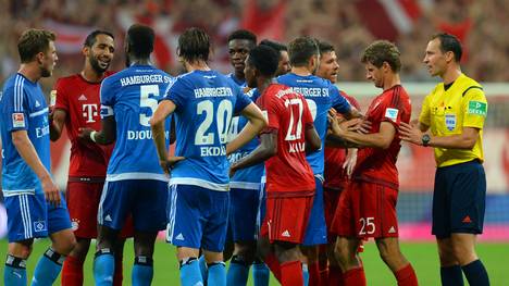 Der FC Bayern München und der Hamburger SV eröffnen die Rückrunde der Bundesliga