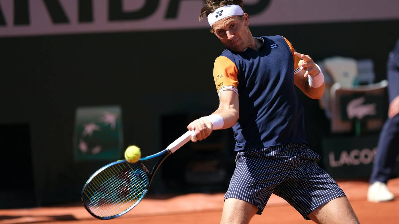 French Open: Auch Ruud und Rune im Achtelfinale