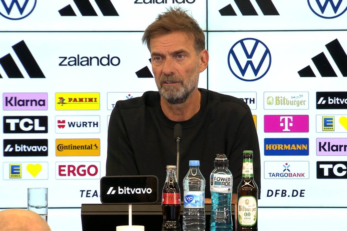 Im Video: Klopps erste Worte als Bundestrainer