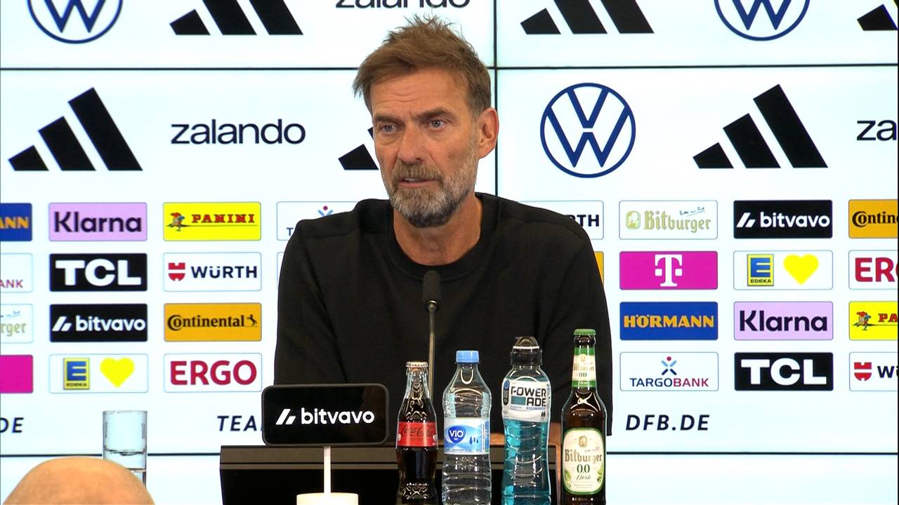 Im Video: Klopps erste Worte als neuer Bundestrainer