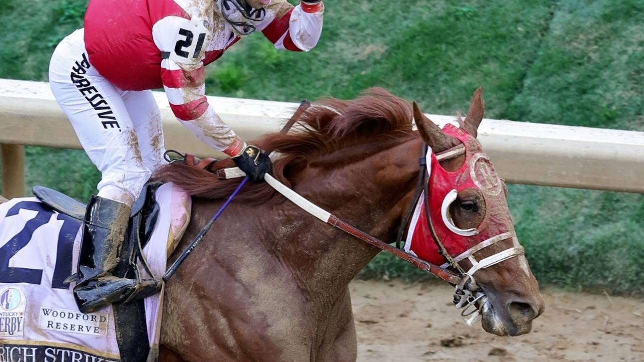 Außenseiter Rich Strike gewinnt Kentucky Derby