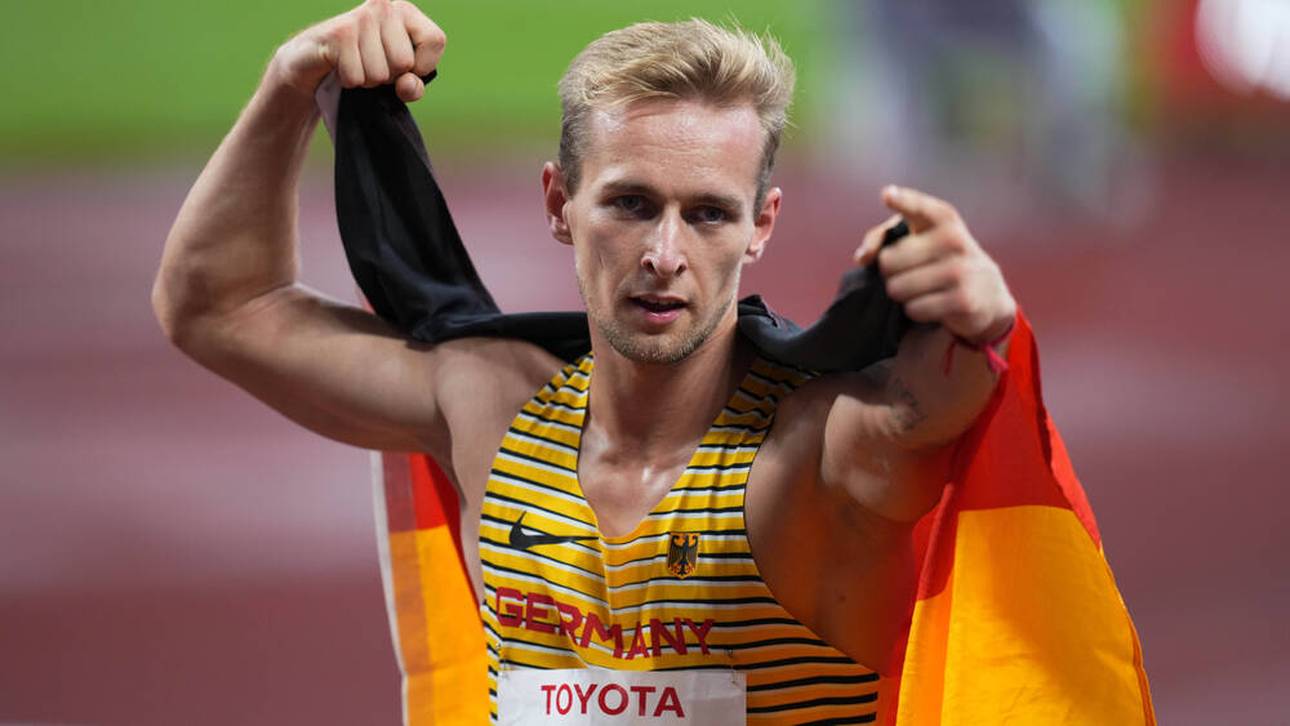 Deutscher Gold-Runner wird emotional