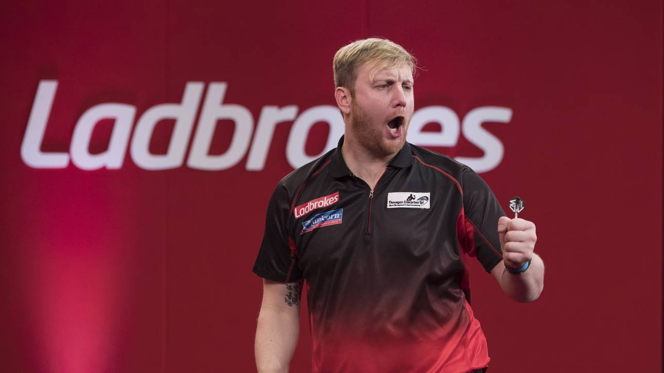 Toilettengang stoppt Darts-Profi