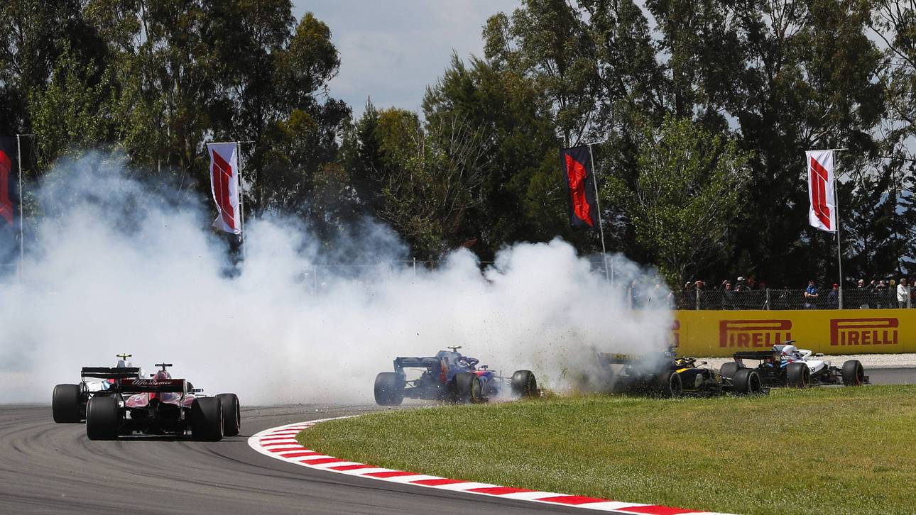 Grosjean für Kollision bestraft