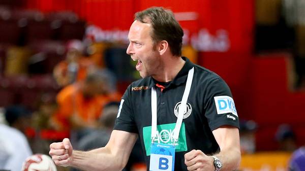 Dagur Sigurdsson bei der Handball-WM in Katar