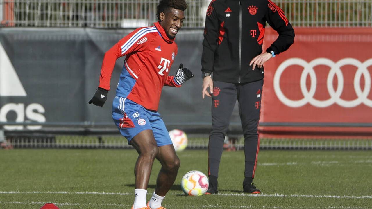 FC Bayern München: Kingsley Coman zurück im Teamtraining