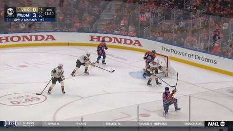 Die Edmonton Oilers siegen auch gegen den amtierenden Stanley-Cup-Champion, die Vegas Golden Knights. Dabei trumpft Leon Draisaitl mit zwei Scorerpunkten auf - und übertrifft mit seinem Team eine besondere Marke.