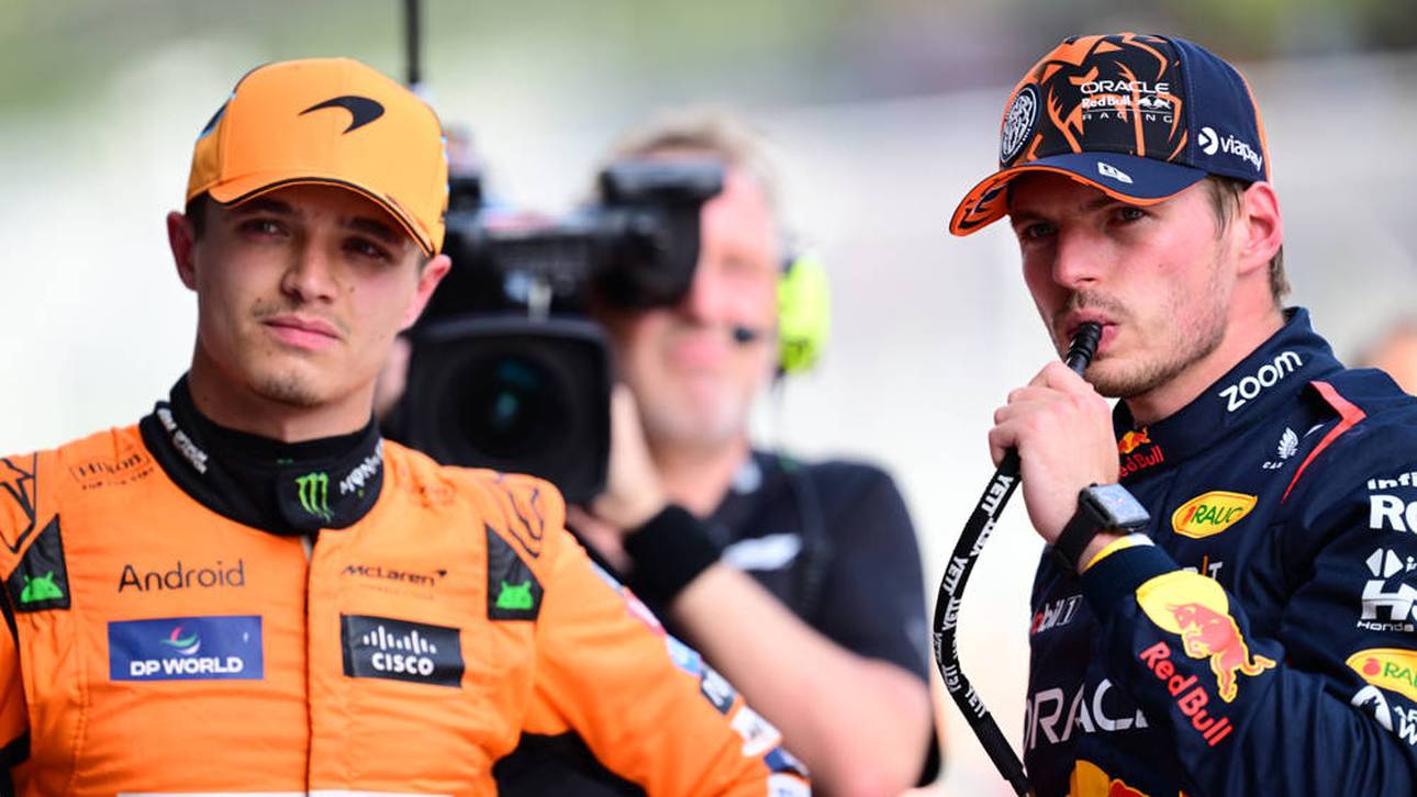 Norris beeindruckt, Verstappen schwach