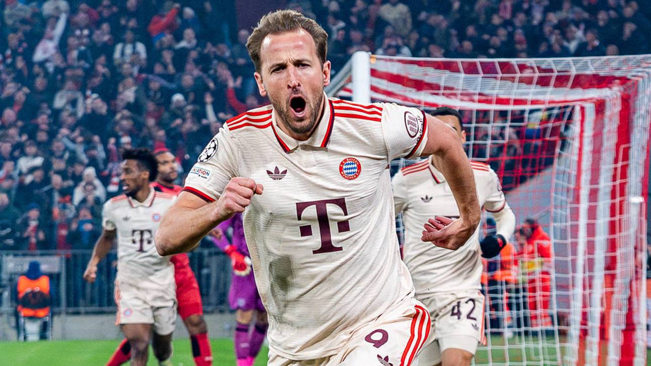 Der FC Bayern (im Bild: Harry Kane) floriert weiter