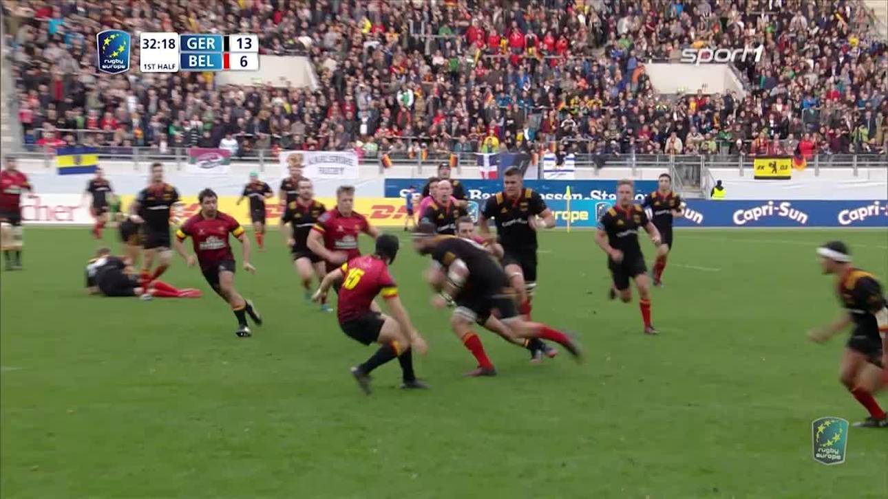 Rugby: Knapper Sieg gegen Belgien