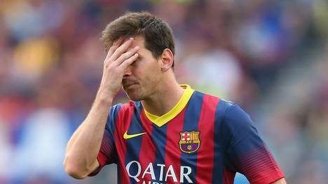 Lionel Messi muss in Valencia die Wut der Fans ausbaden