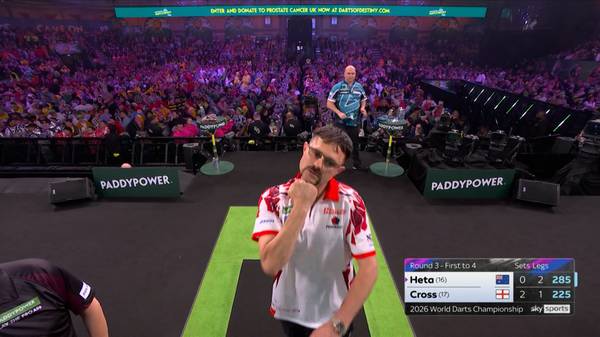 Hier wird der nächste Littler-Kracher perfekt