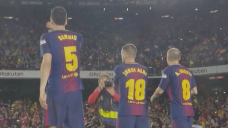 Nach 18 Jahren beim FC Barcelona ist für Sergio Busquets Schluss. Er verkündet emotional seinen Abschied.