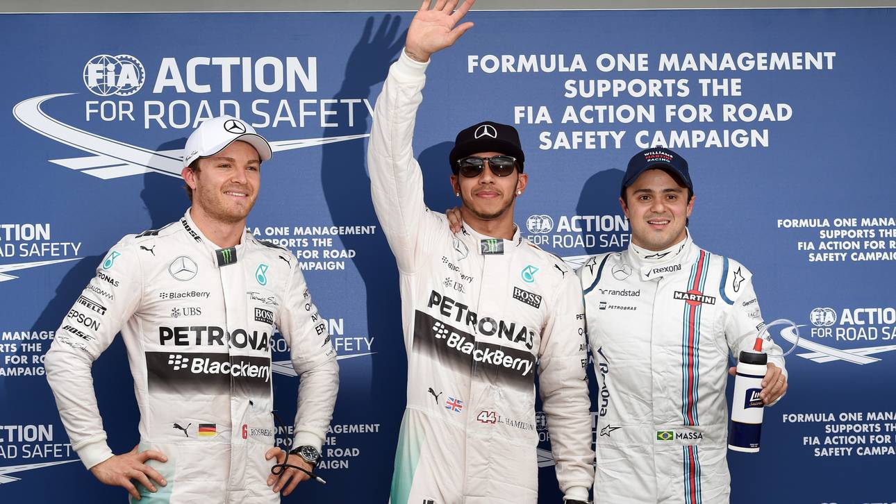 Hamilton lässt selbst Rosberg staunen