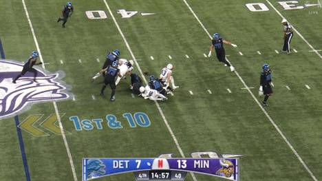 Nur mit einem Sieg bei den Minnesota Vikings können Amon-Ra St. Brown und die Detroit Lions ihre Playoff-Hoffnungen am Leben halten. Stattdessen läuft aber fast alles schief, was nur schieflaufen kann.