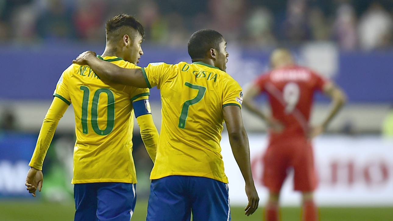 Douglas Costa als Neymar-Vertreter