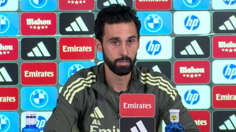 Real-Madrid-Trainer Alvaro Arbeloa gibt ein Update zu den beiden verletzten Superstars Kylian Mbappé und Jude Bellingham.
