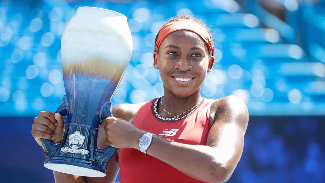 Coco Gauff strahlt nach dem größten Erfolg ihrer Karriere