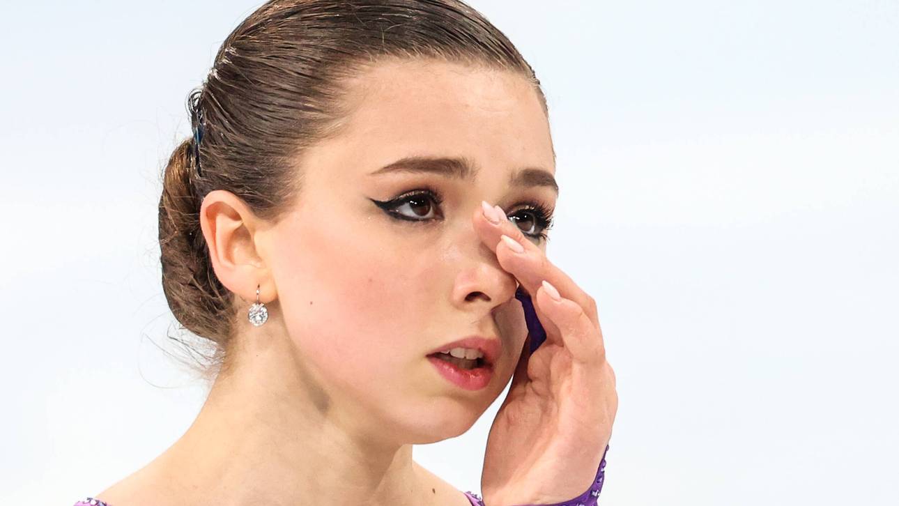 Wunderkind Walijewa: Platz 1 und Tränen