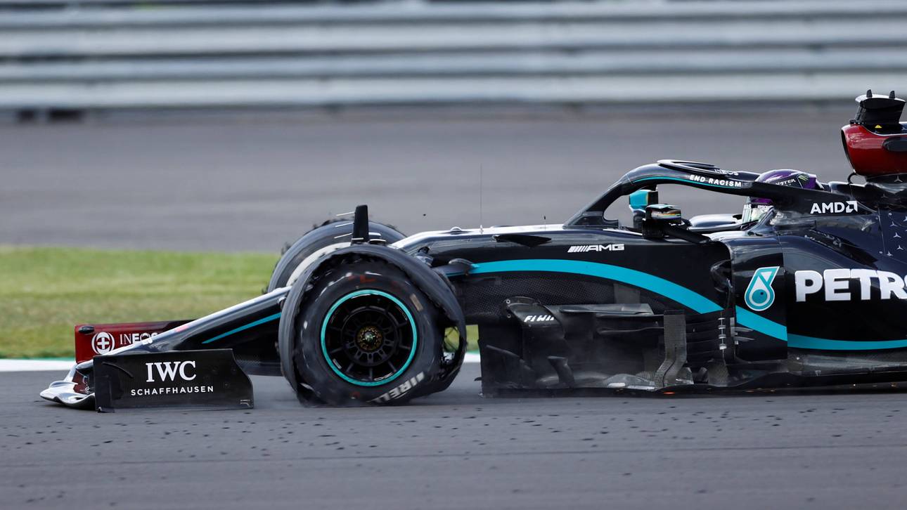 50 Schnitte im Reifen von Verstappen