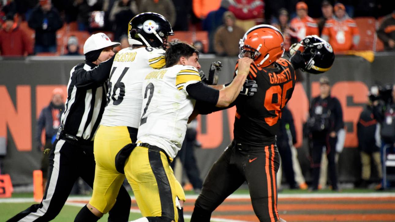 Garrett erklärt Helm-Prügel