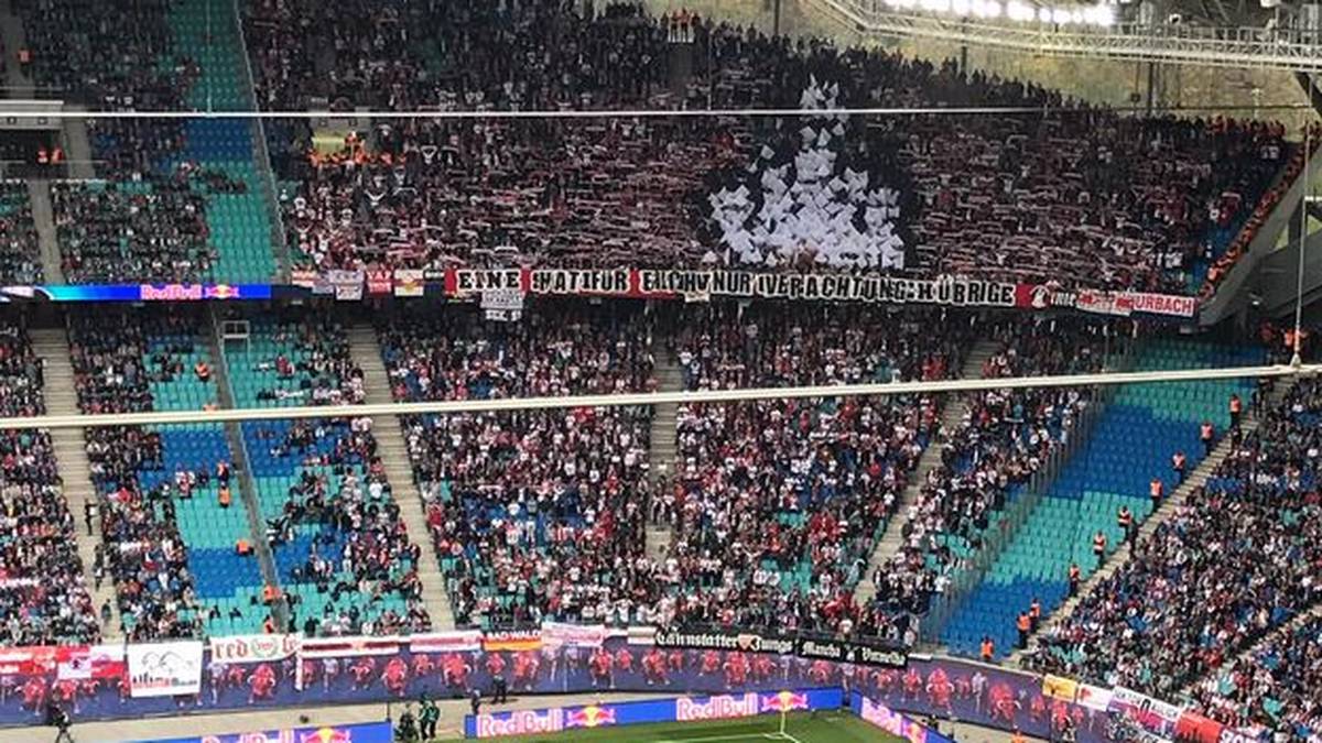 Stuttgart-Fans machen aus ihrer Abneigung gegen RB Leipzig keinen Hehl