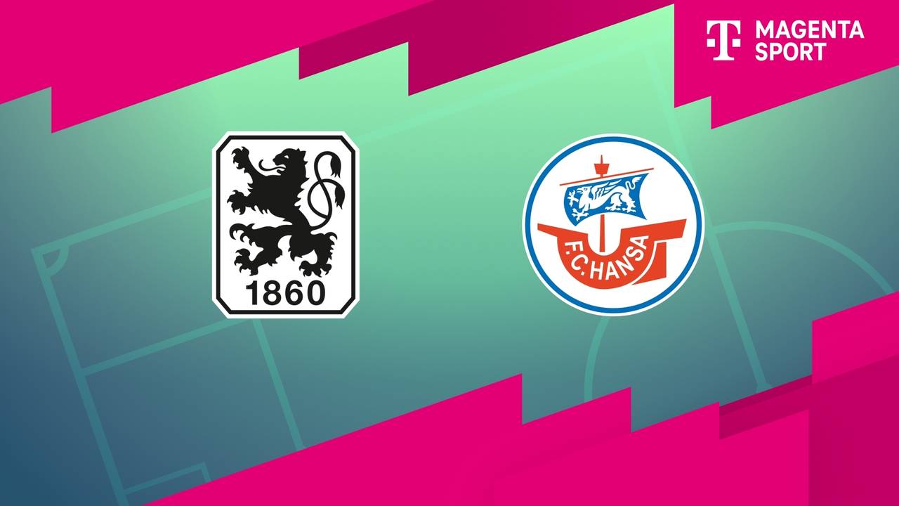 TSV 1860 München - Hansa Rostock (Highlights)