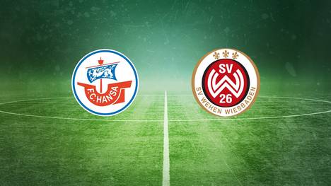 Hansa Rostock - Wehen Wiesbaden: Tore und Highlights | 3. Liga