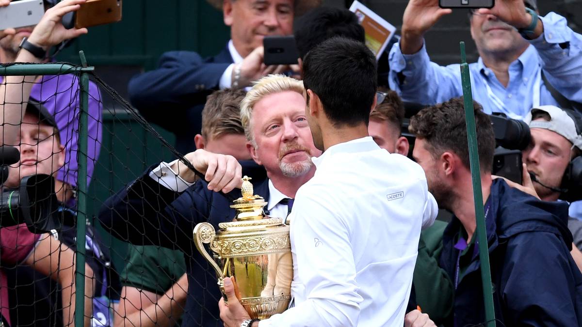 Aber trotz der Trennung haben die beiden immer noch ein ausgezeichnetes Verhältnis. Nach Djokovics Triumph in Wimbledon 2019 war Becker einer der ersten Gratulanten