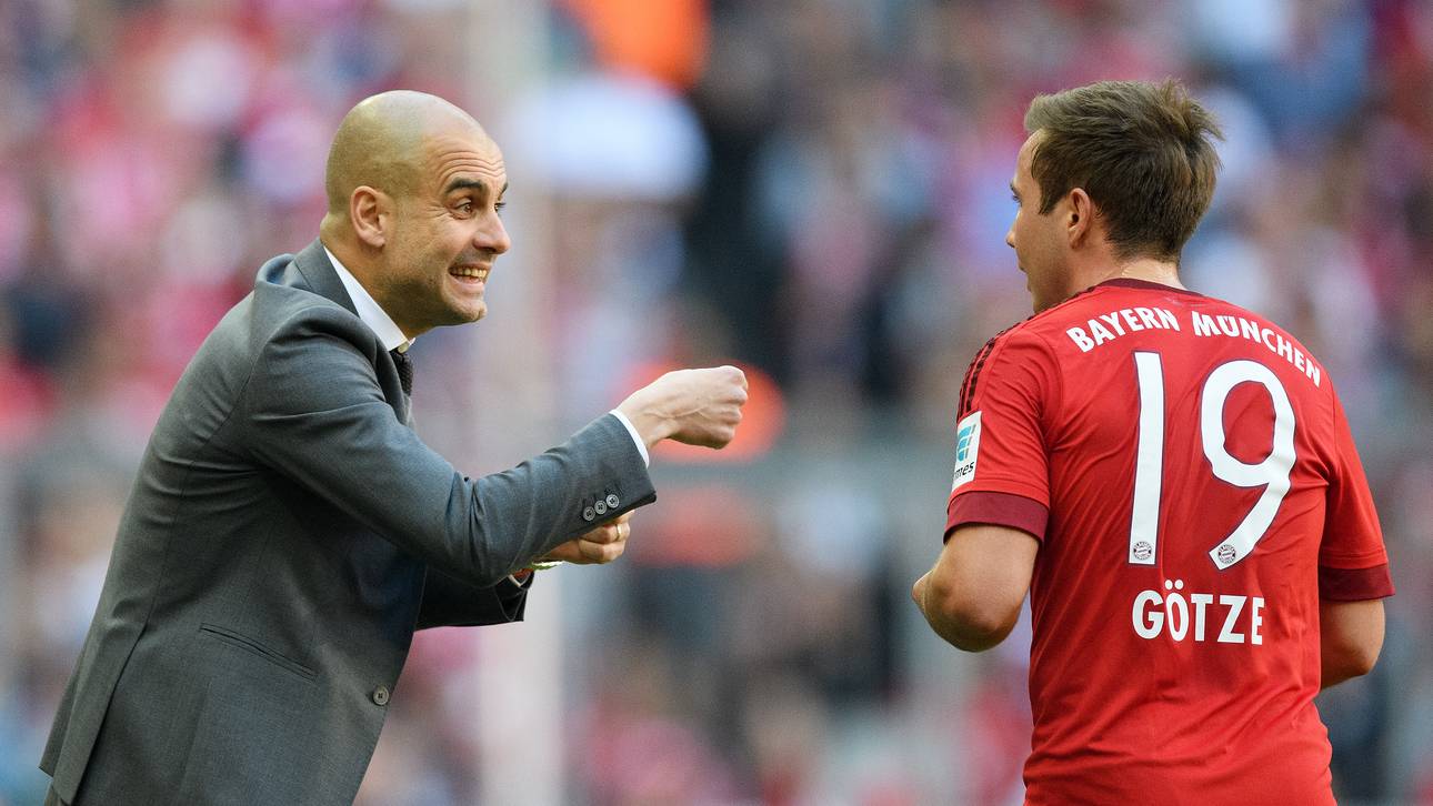 Bayern mit Götze, Müller draußen