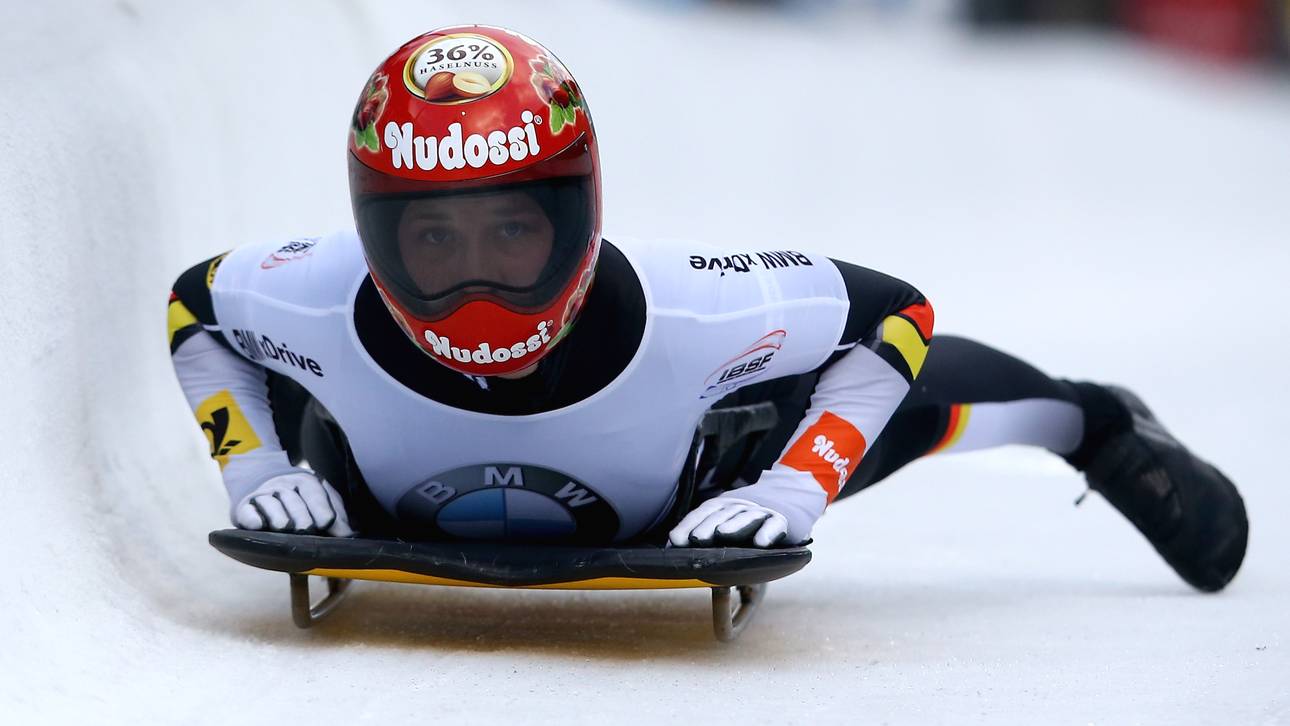 Skeleton: Hermann siegt mit Bahnrekord