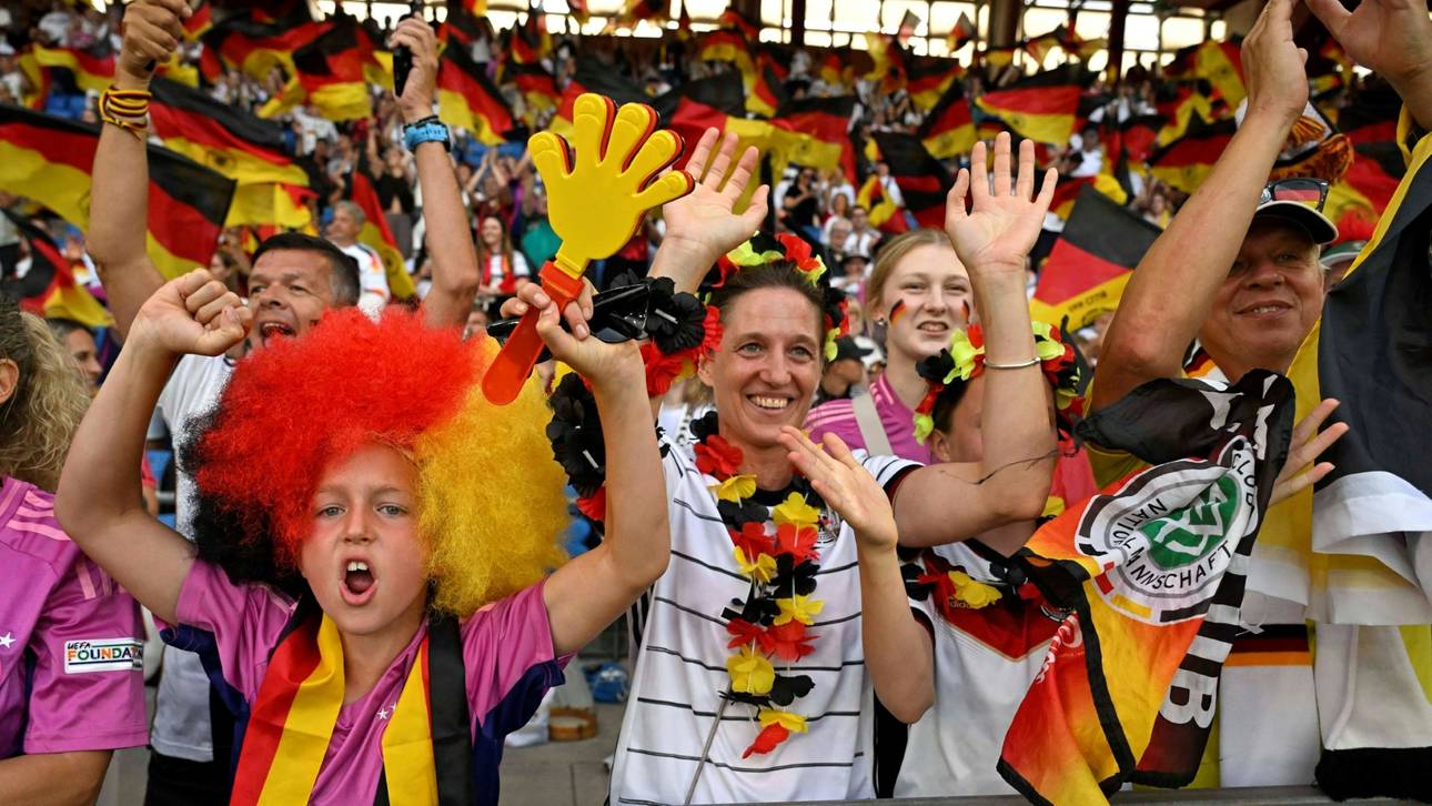 Deutscher Fan-Ansturm in Zürich