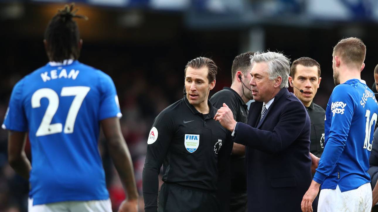 Ancelotti muss nach Rot blechen