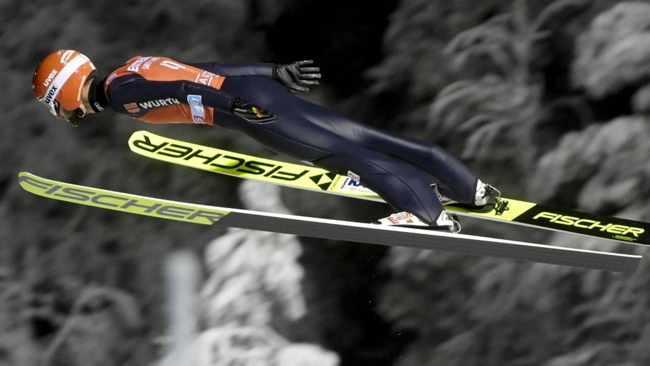 Skispringen: Geiger und Eisenbichler fliegen auf das Podest