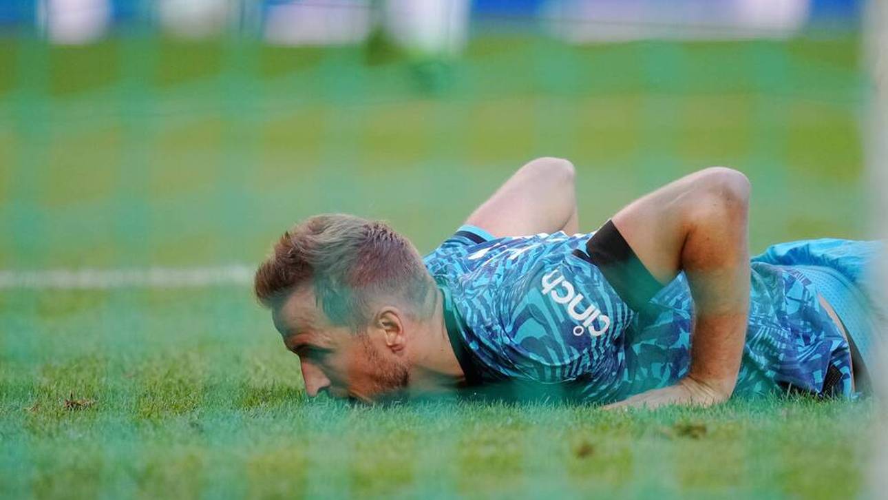 Später Schock für Kane und Co.