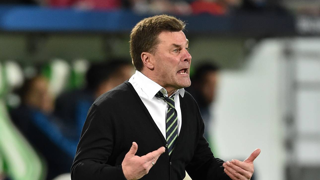 Dieter Hecking stachelte sein Team immer wieder an