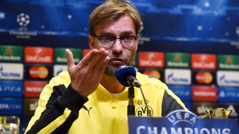 Jürgen Klopp-Borussia Dortmund-Champions League-RSC Anderlecht-Pressekonferenz