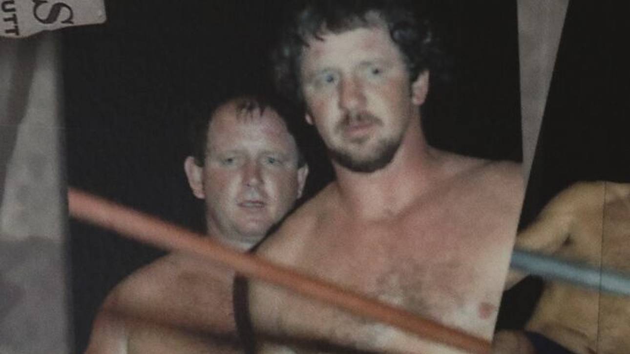 Dory Funk Jr. (l.) und Bruder Terry in ihrer gemeinsamen Zeit als Tag Team