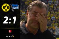 Borussia Dortmund gewinnt zum Saisonabschluss gegen Hertha BSC. Erling Haaland trifft bei seinem Abschied, auch Youssoufa Moukoko ist erfolgreich.